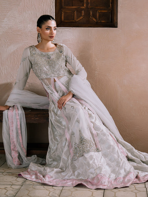 Farah Zubair | Luxury Pret | Nyra by Farah Zubair - Designer Dress - Type: Ladies Clothes - Available at Libayah - 100% Original