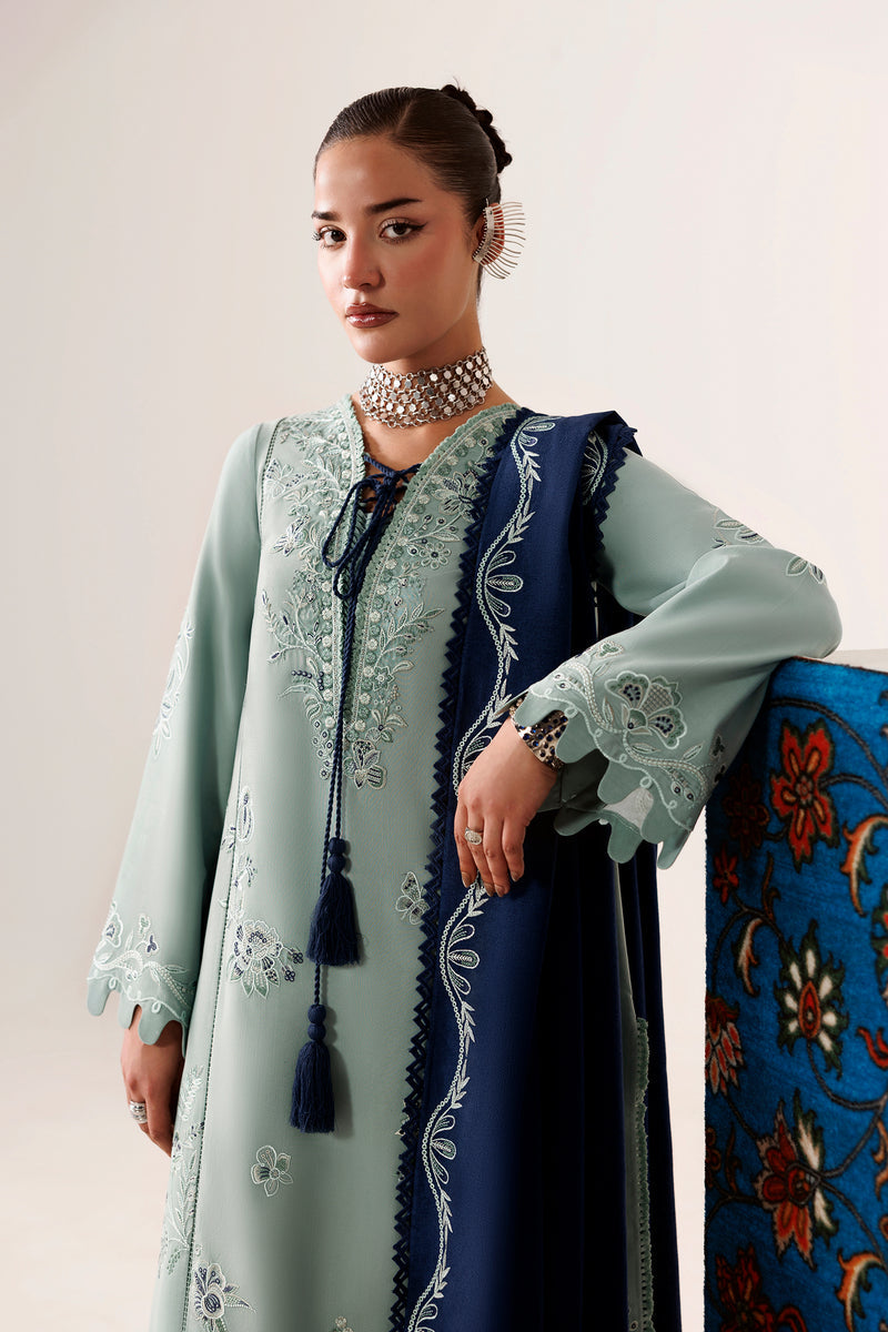 Qalamkar | Q Line Linen 26 | QLW-11 TALIYA by Qalamkar - Designer Dress  - Type : Ladies Clothes - Available at Libayah - 100% Original 