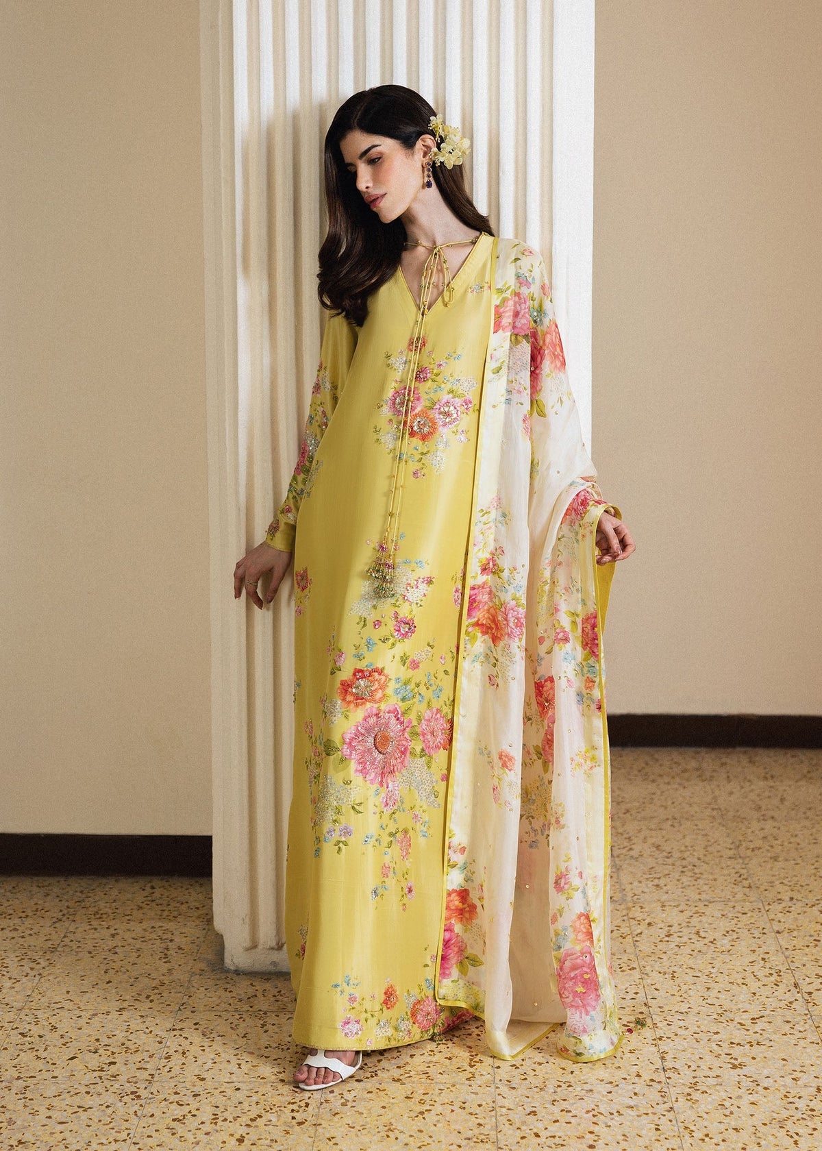 Hussain Rehar | Luxury Pret 26 | Rose Aura - Designer Dress - Type : Ladies Clothes - Available at Libayah - 100% Original