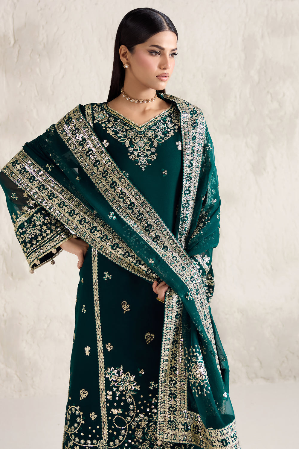 Farasha | Formals 26 | Gold Radiance - Designer Dress - Type : Ladies Clothes - Available at Libayah - 100% Original