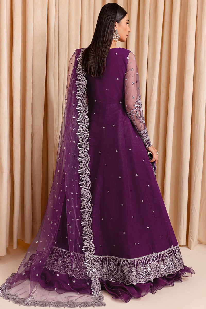 Farasha | Lumiere Formals | Plum Passion by Farasha - Designer Dress - Type: Ladies Clothes - Available at Libayah - 100% Original