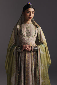 Zara Shahjahan | Anarkali 26 | Hoorain-D8 - Designer Dress - Type : Ladies Clothes - Available at Libayah - 100% Original