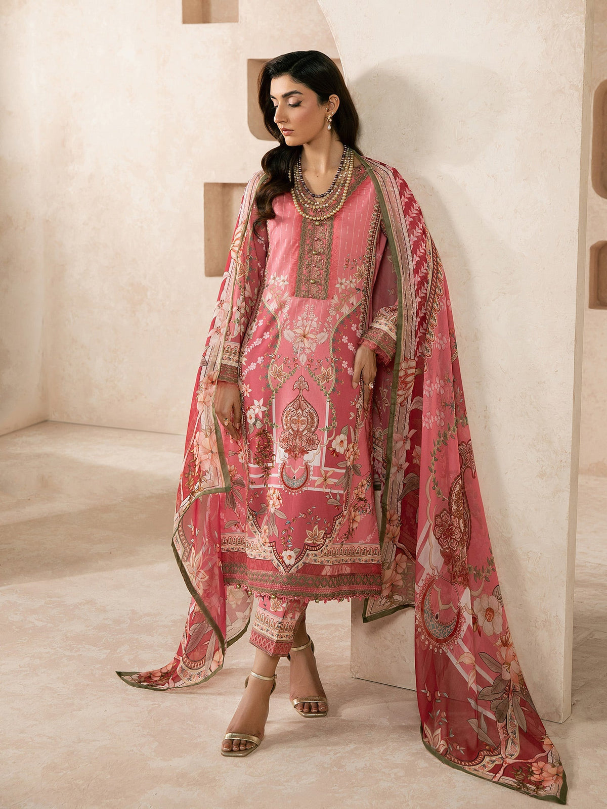 Gulaal | Syra Lawn 26 | Floren D-2 by Gulaal - Designer Dress  - Type : Ladies Clothes - Available at Libayah - 100% Original 
