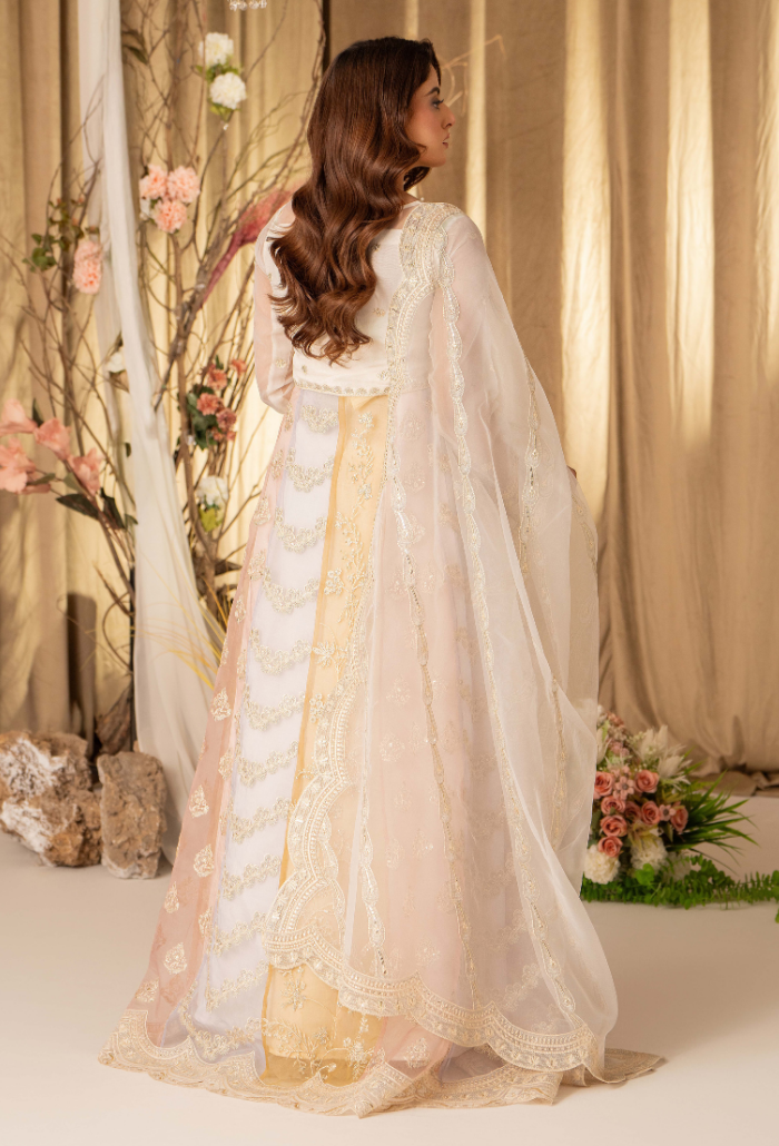 Humdum | Chiffon Collection | HOC - D16 by Humdum - Designer Dress - Type: Ladies Clothes - Available at Libayah - 100% Original