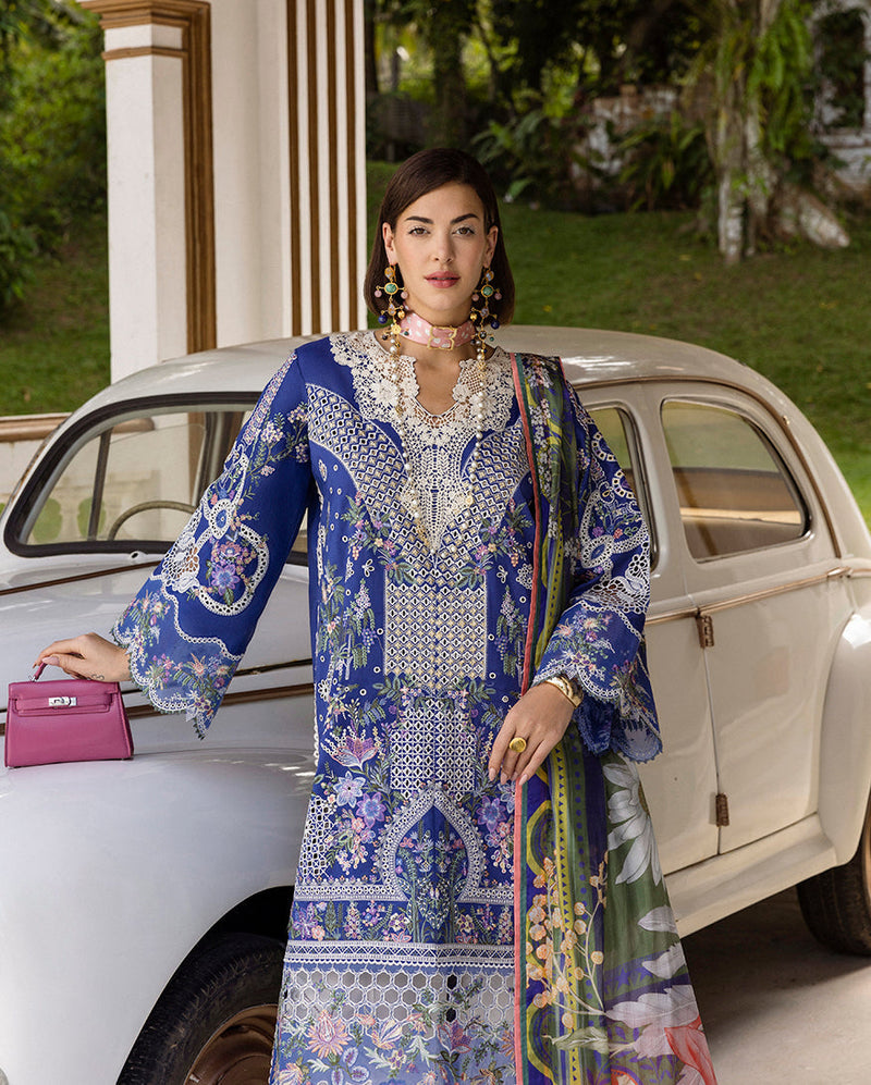 Esmel | Mon Tresor Luxe Lawn 26 | Veni Vidi Amavi by Esmel - Designer Dress - Type : Luxury Dress - Available at Libayah - 100% Original