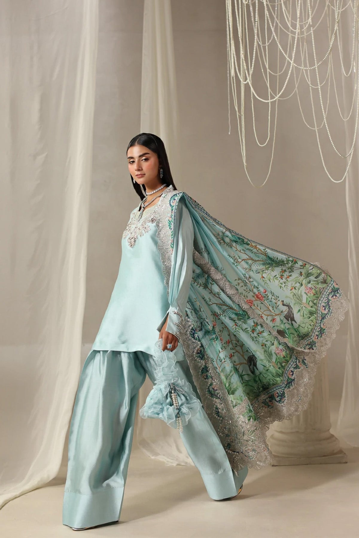 Musferah Saad | Into Twilight | Moonlit Whisper by Musferah Saad - Designer Dress  - Type :  - Available at Libayah - 100% Original 