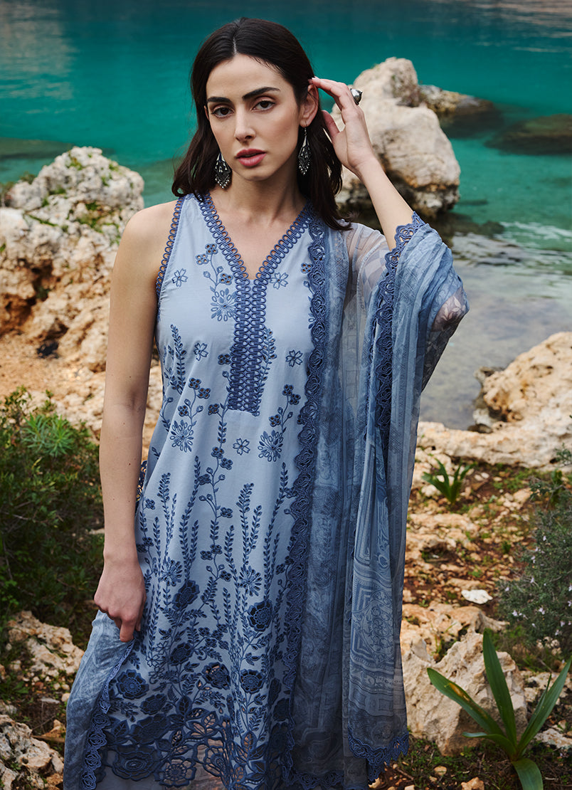Image | Lawnkari 25 | Zayna by Image - Designer Dress - Type: Ladies Clothes - Available at Libayah - 100% Original