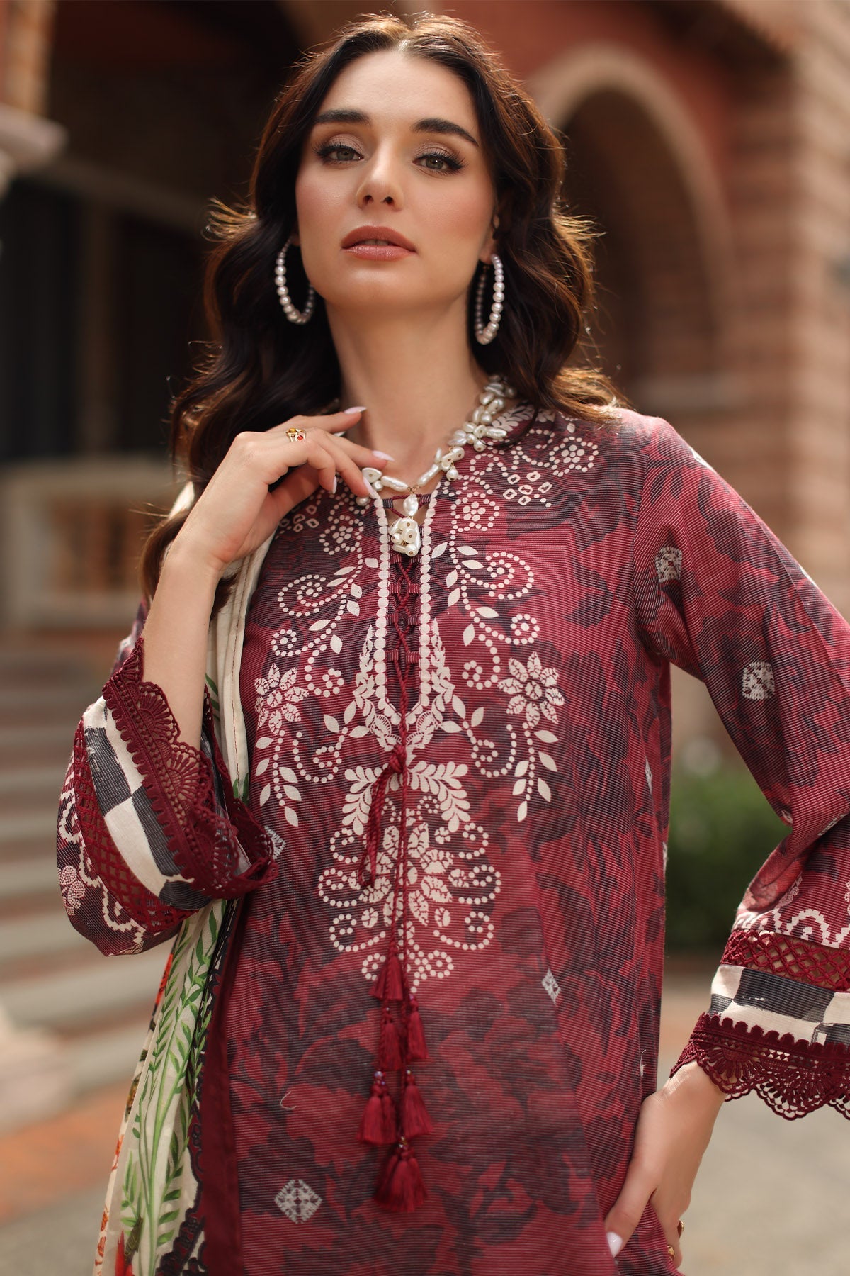 Nureh | Signature Prints 26 | SP-208 by Nureh - Designer Dress  - Type : Ladies Clothes - Available at Libayah - 100% Original 
