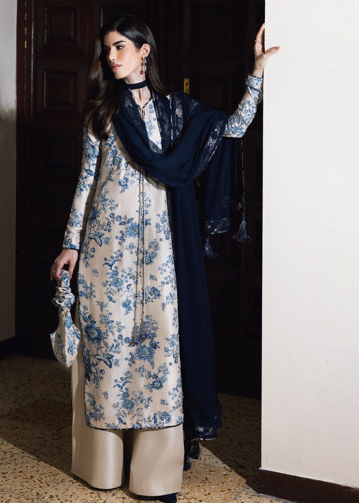 Hussain Rehar | Luxury Pret 26 | Azura Royale - Designer Dress - Type : Ladies Clothes - Available at Libayah - 100% Original