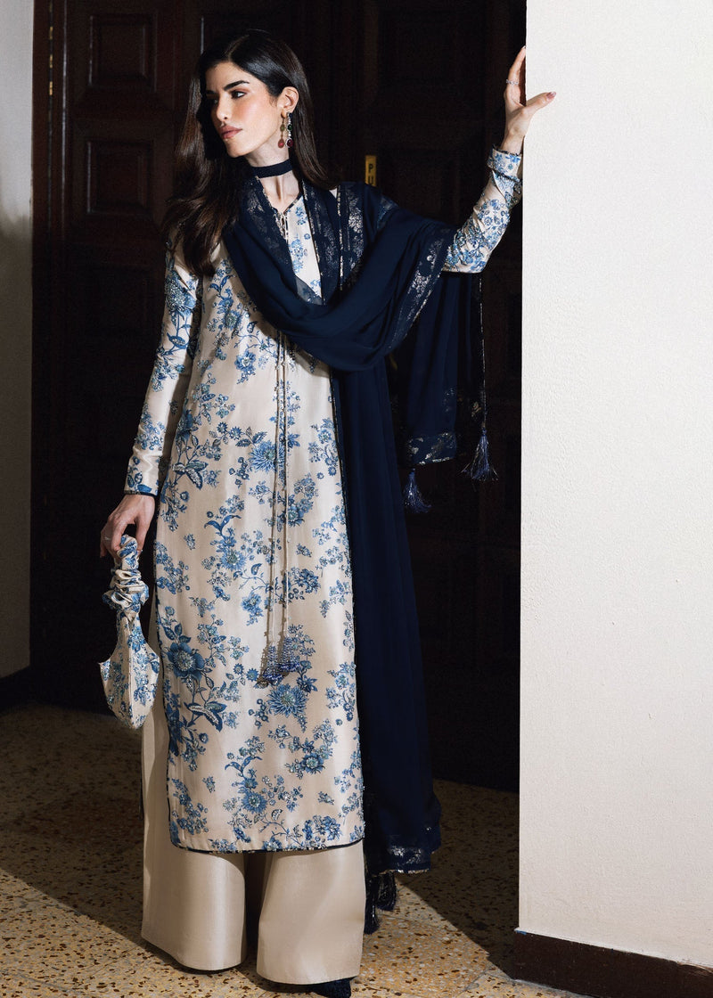 Hussain Rehar | Luxury Pret 26 | Azura Royale - Designer Dress - Type : Ladies Clothes - Available at Libayah - 100% Original