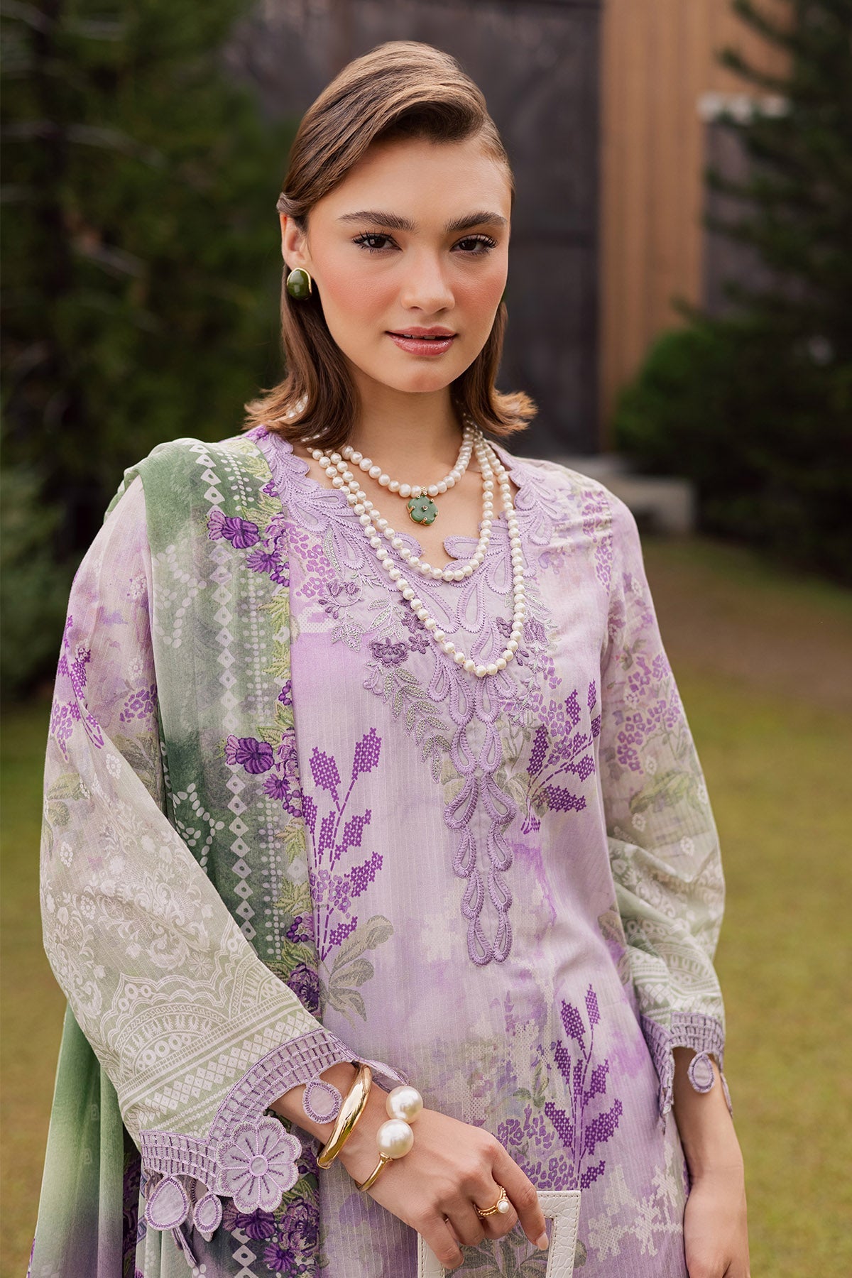 Nureh | Gardenia Lawn 26 | NSG-211 by Nureh - Designer Dress  - Type : Ladies Clothes - Available at Libayah - 100% Original 