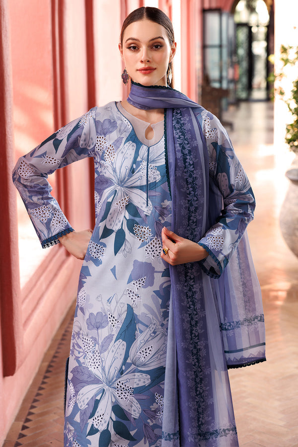 Farasha | Printed Essentials | Blue Passion by Farasha - Designer Dress - Type: Ladies Clothes - Available at Libayah - 100% Original