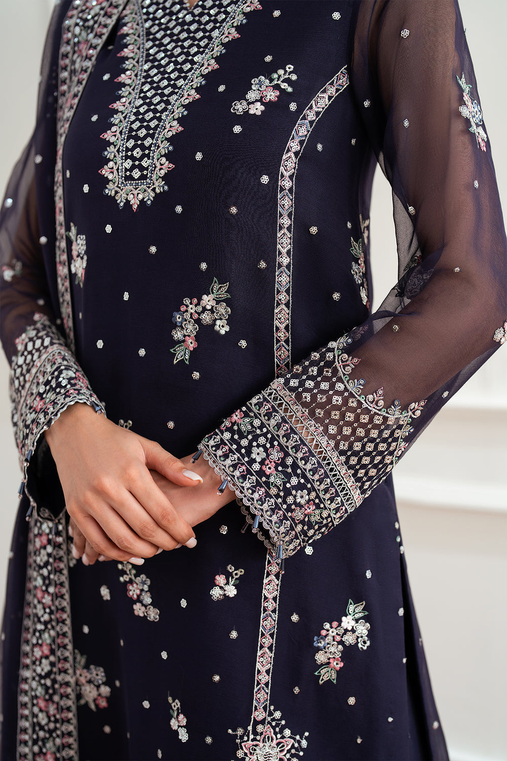 Farasha | Essence Formals 25 | Serene Wave by Farasha - Designer Dress  - Type : Ladies Clothes - Available at Libayah - 100% Original 