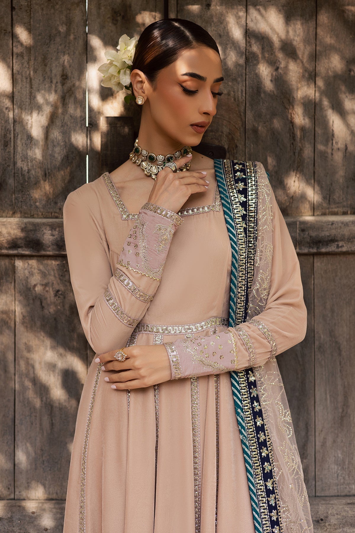 Nureh | Maya Velvet | NW-117 by Nureh - Designer Dress  - Type : Ladies Clothes - Available at Libayah - 100% Original 