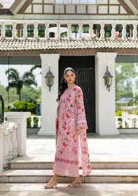 Elaf Premium | Signature Embroidered Lawn with Chiffon Collection 26 | ESG-4B MIRA by Elaf Premium - Designer Dress  - Type : Ladies Clothes - Available at Libayah - 100% Original 