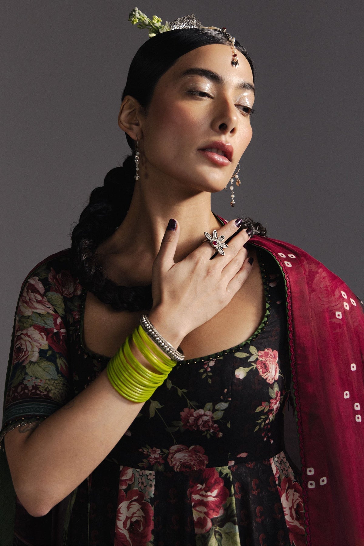 Zara Shahjahan | Anarkali 26 | Shehzadi-D5 - Designer Dress - Type : Ladies Clothes - Available at Libayah - 100% Original