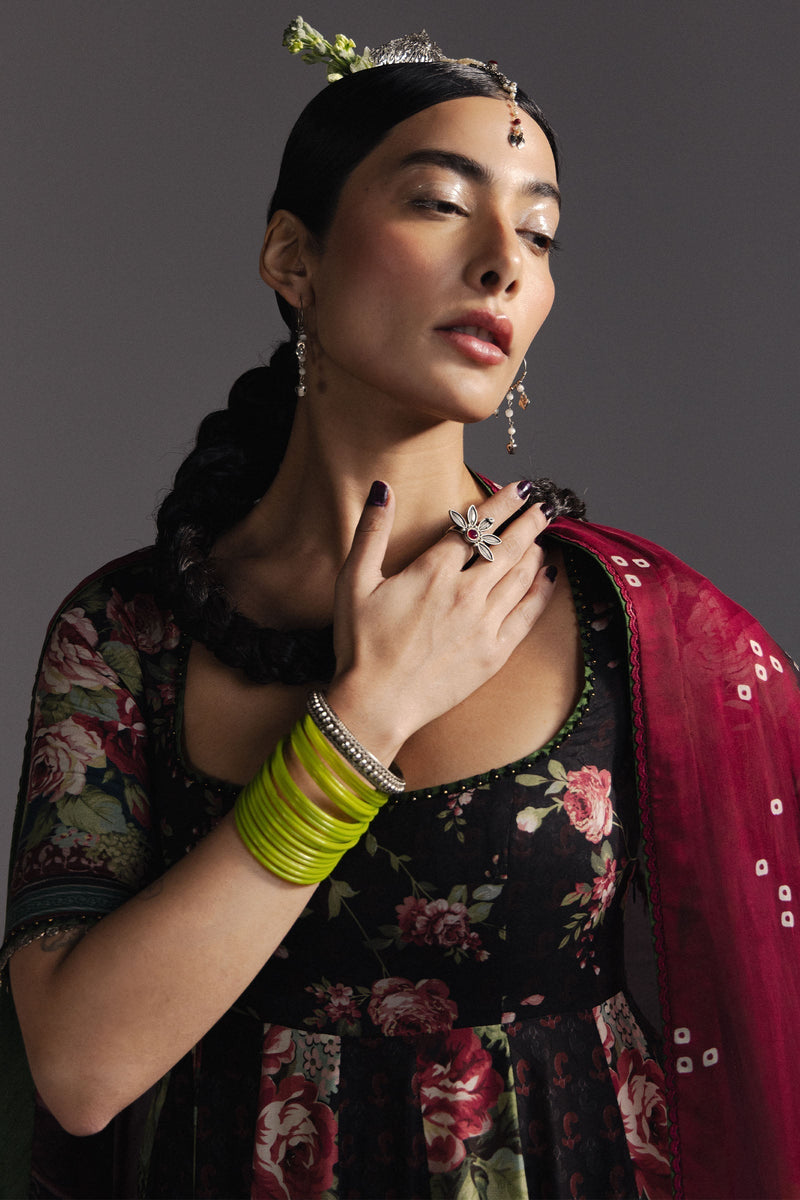Zara Shahjahan | Anarkali 26 | Shehzadi-D5 - Designer Dress - Type : Ladies Clothes - Available at Libayah - 100% Original