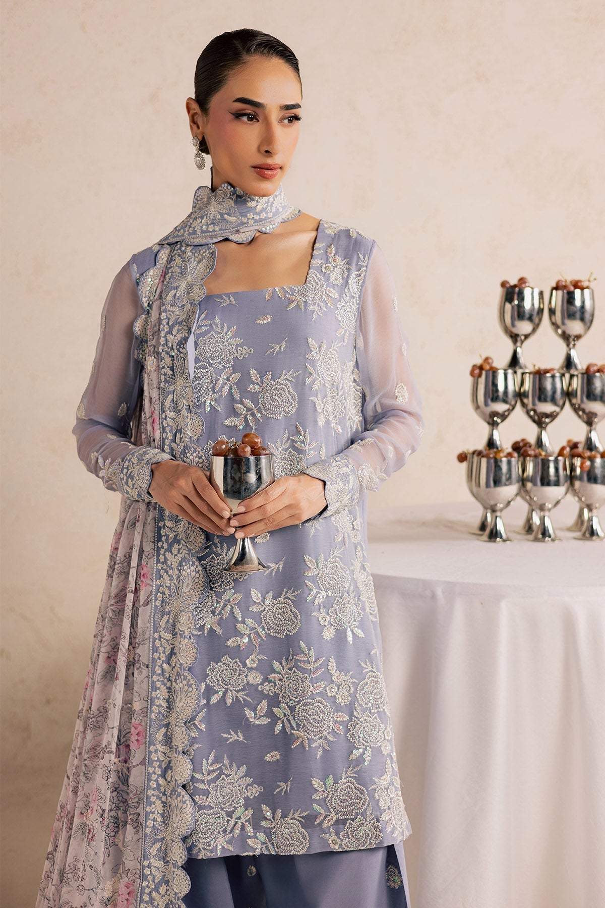 Nureh | Fancy Formal 26 | NP-813 by Nureh - Designer Dress  - Type : Ladies Clothes - Available at Libayah - 100% Original 