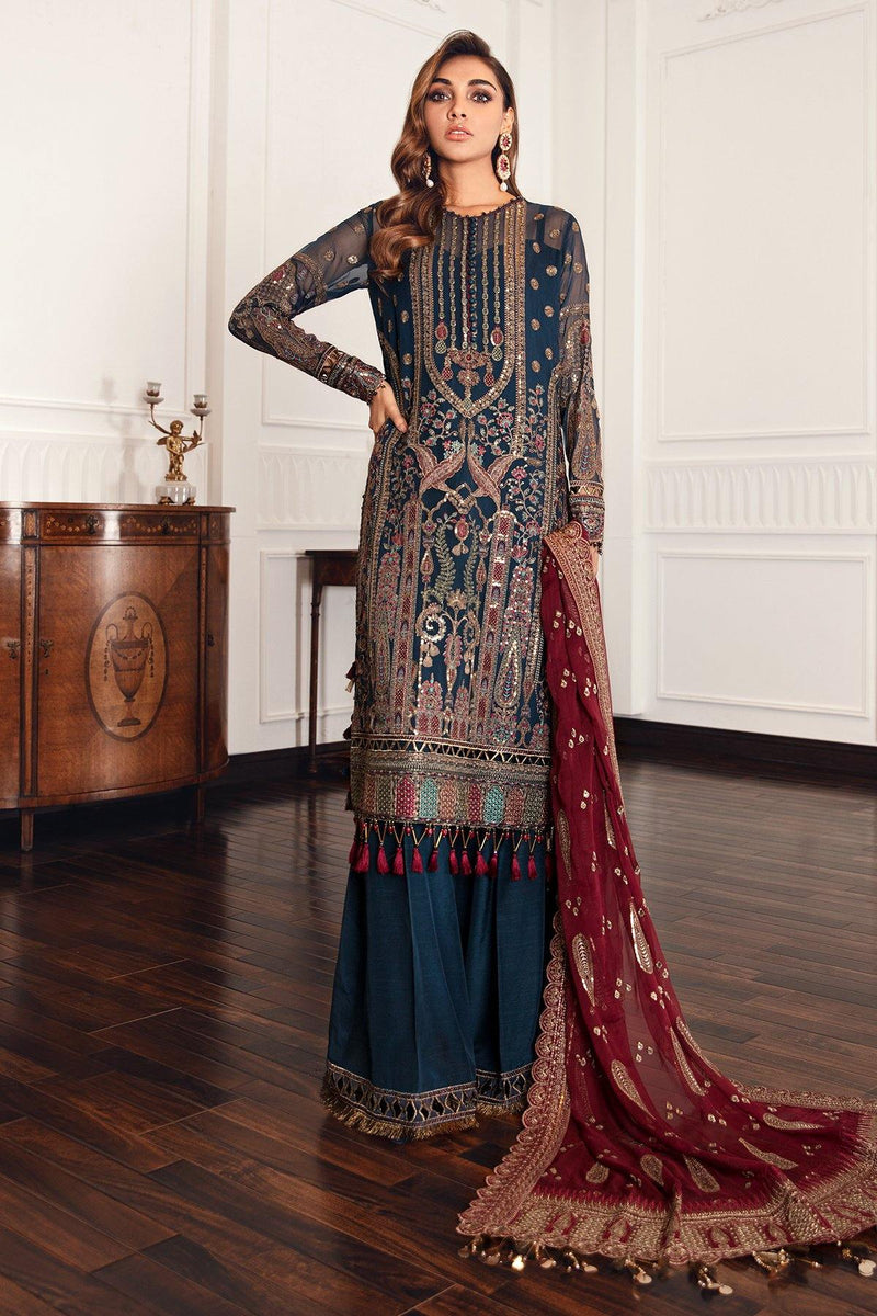 Jazmin | Formals Collection | CHIFFON UC-3049 by Jazmin - Designer Dress - Type: Ladies Clothes - Available at Libayah - 100% Original