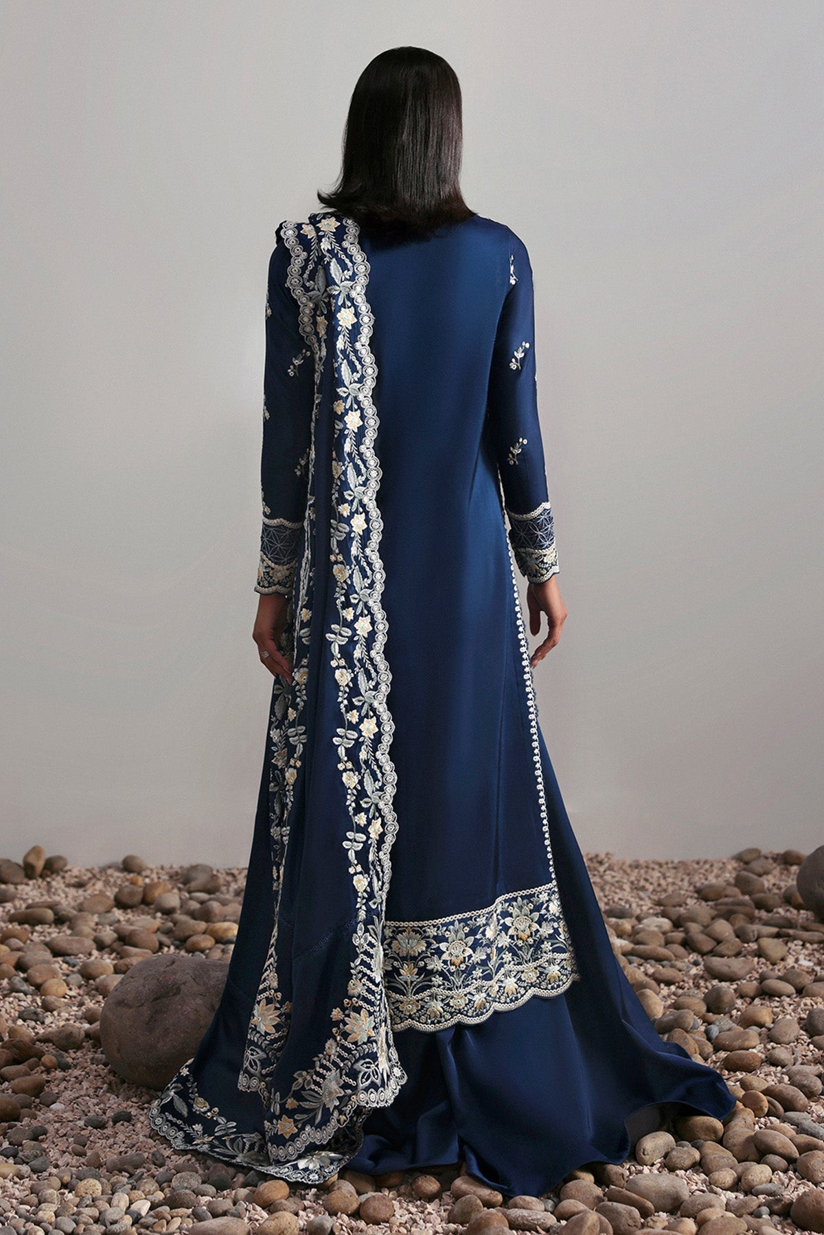Afrozeh | Slate Ready to Wear | Alara by Afrozeh - Designer Dress  - Type : Ladies Clothes - Available at Libayah - 100% Original 
