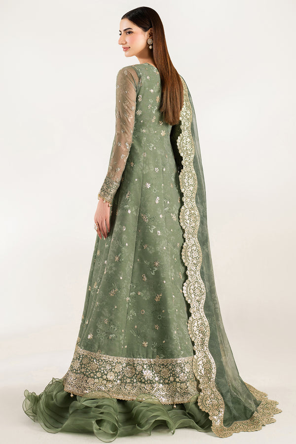 Farasha | Fiorella Formals | Olive Aura by Farasha - Designer Dress  - Type : Ladies Clothes - Available at Libayah - 100% Original 