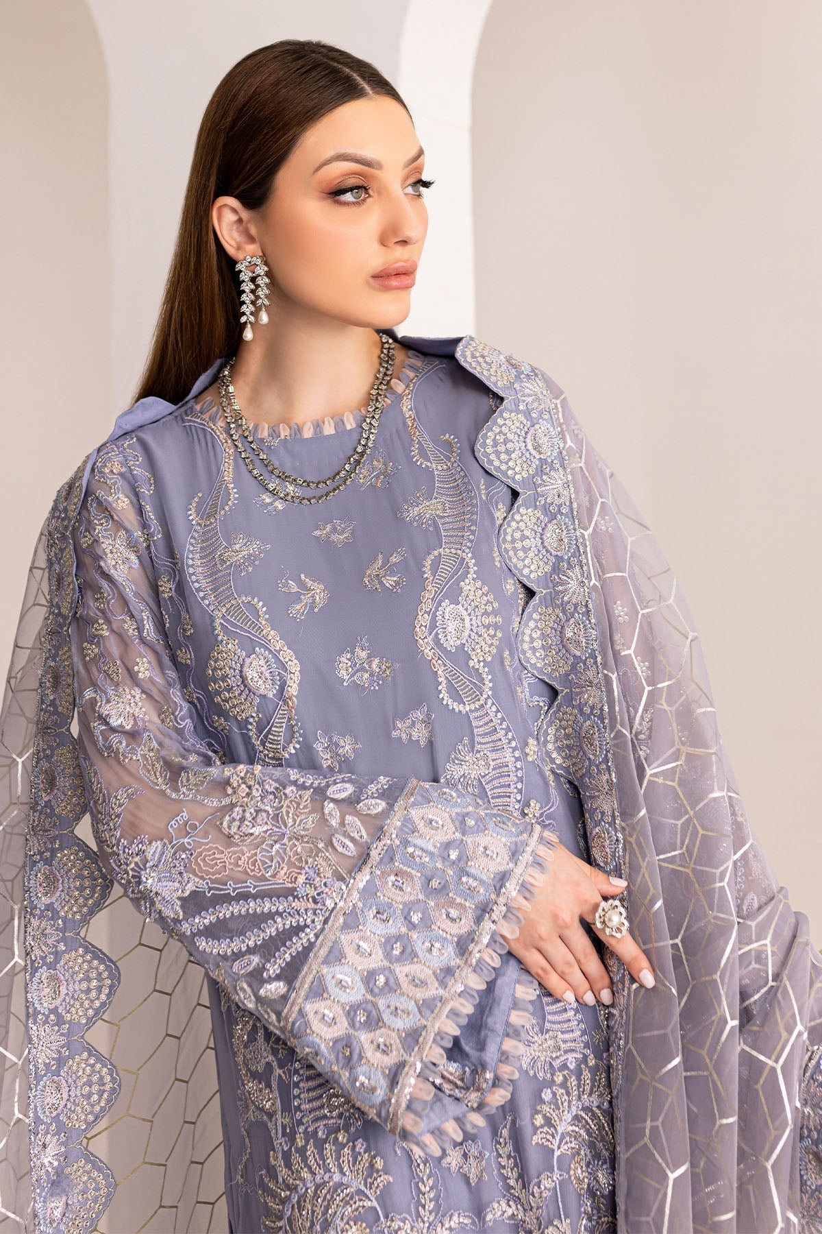 Nureh | Fancy Formals | NP-518 by Nureh - Designer Dress - Type: Formal - Available at Libayah - 100% Original