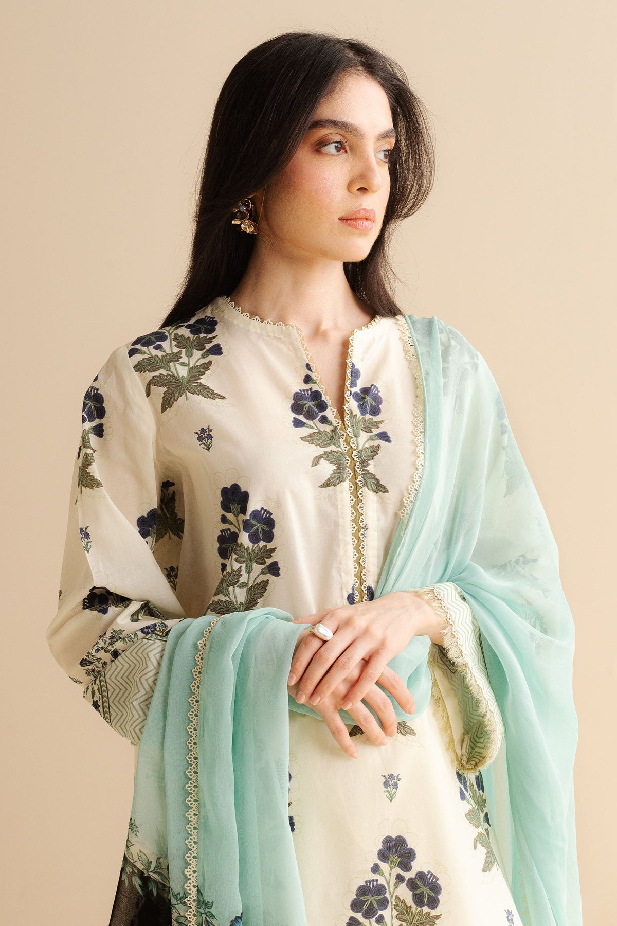 Zara Shahjahan | Coco Prints | Raya-2B by Zara Shahjahan - Designer Dress - Type: Ladies Clothes - Available at Libayah - 100% Original