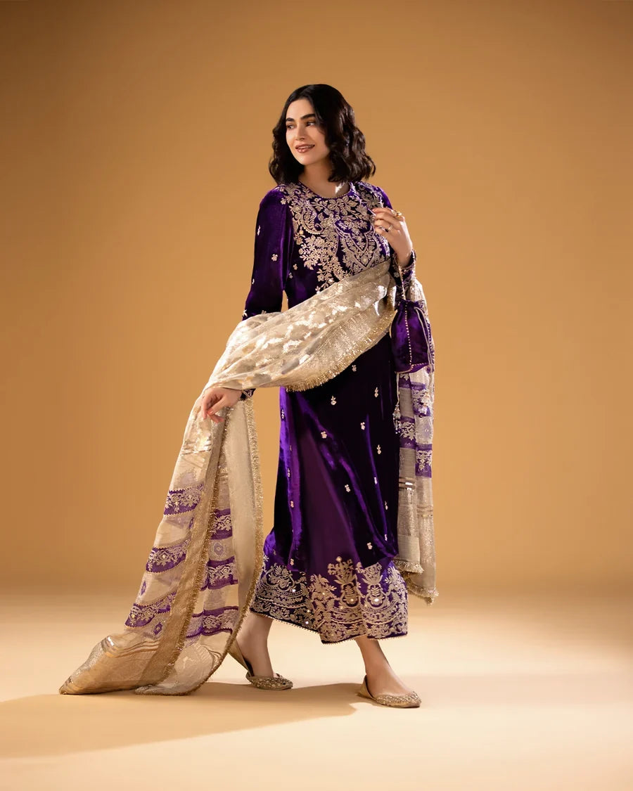 Faiza Saqlain | Luxury Formals | Madno by Faiza Saqlain - Designer Dress  - Type : Clothing - Available at Libayah - 100% Original 