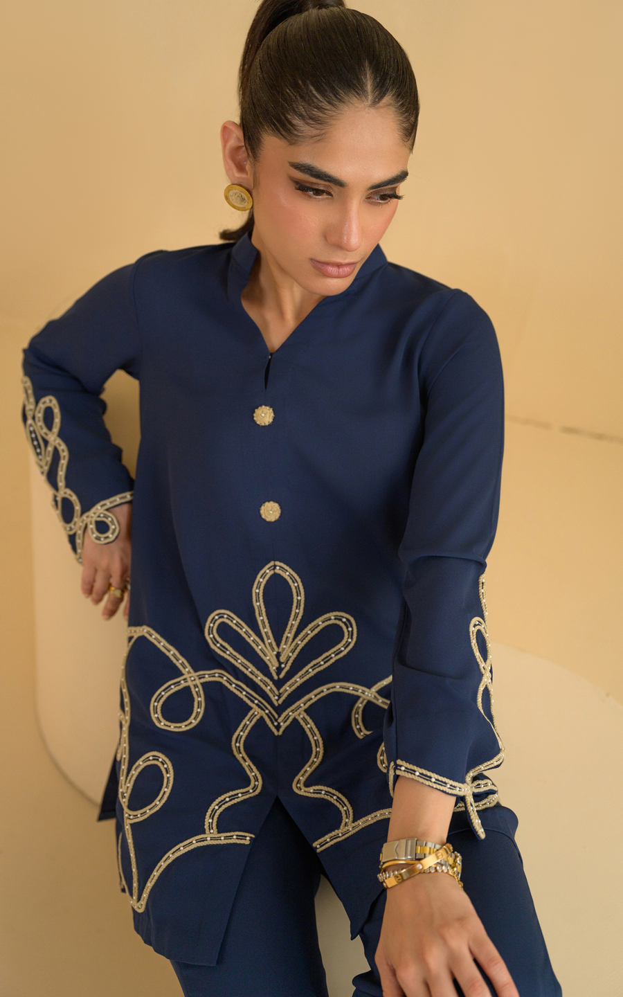Sana Abbas | La Fiesta | Aria - by Libayah - Registered Vendor of : Sana Abbas - 100% Original Designer Dress