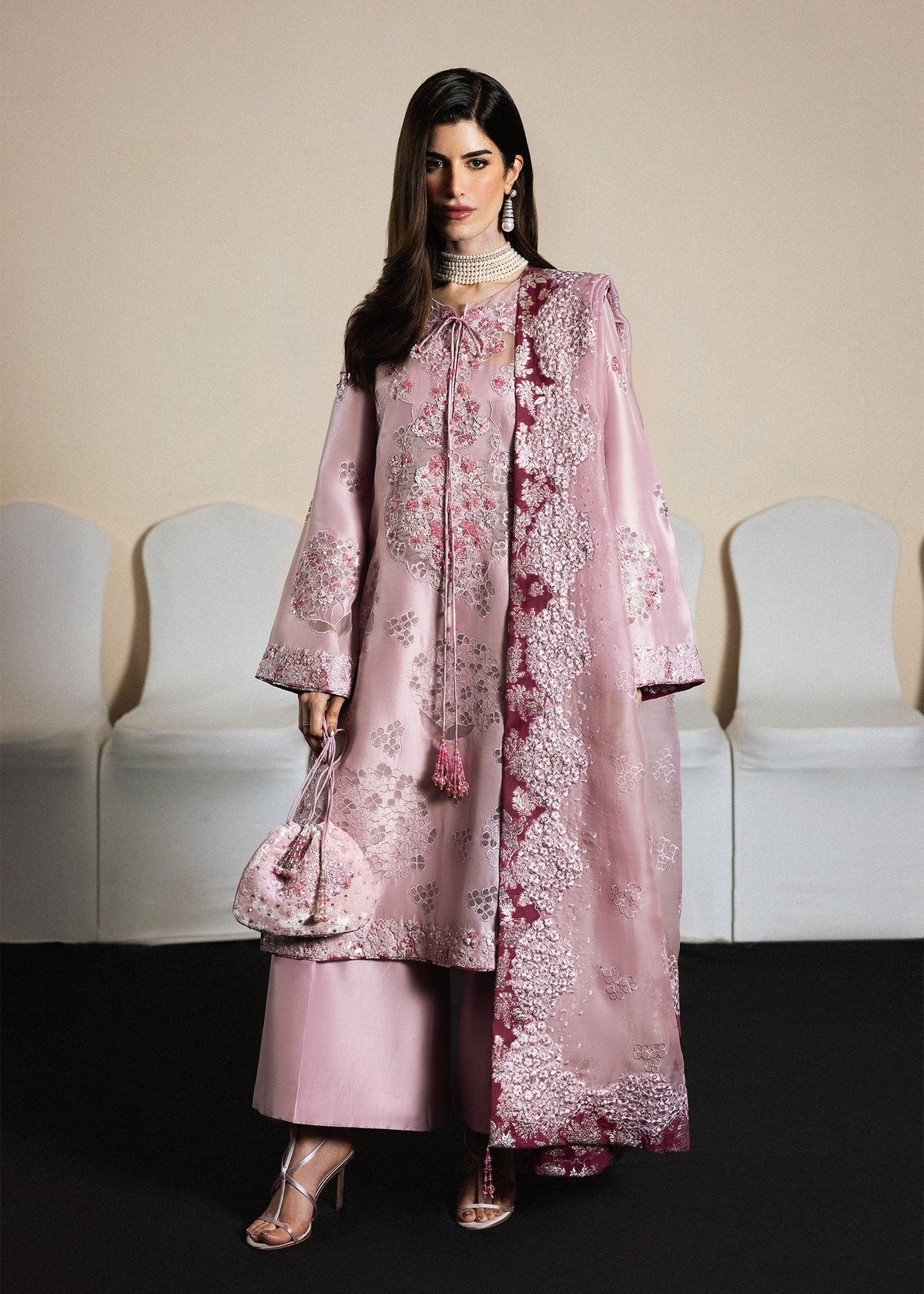 Hussain Rehar | Luxury Pret 26 | Zivah - Designer Dress - Type : Ladies Clothes - Available at Libayah - 100% Original