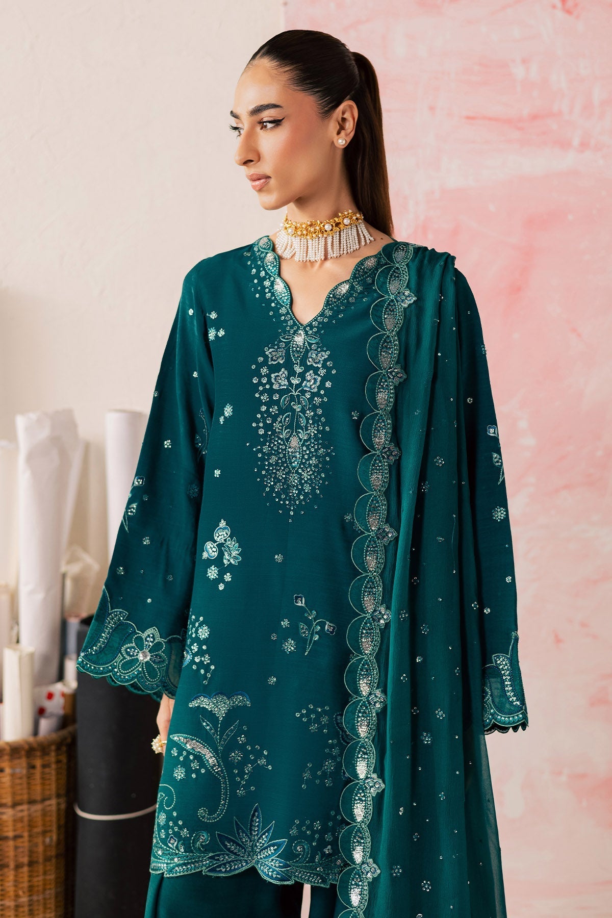 Nureh | Shades of Summer | NP-761 by Nureh - Designer Dress  - Type : Ladies Clothes - Available at Libayah - 100% Original 