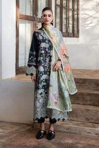 Aabyaan | Shezlin Chikankari 26 | LAREEN (AZ-02) by Aabyaan - Designer Dress - Type : Luxury Dress - Available at Libayah - 100% Original