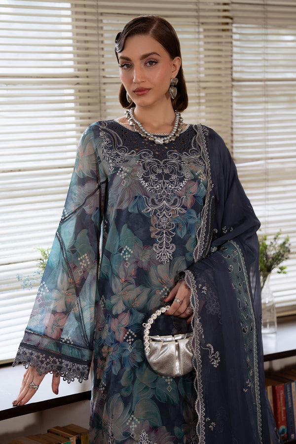 Nureh | Swiss Lawn | NS-162 - by Libayah - Registered Vendor of : Nureh - 100% Original Designer Dress