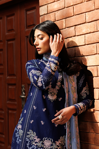 Emaan Adeel | Mirabelle Festive Luxury Lawn | PETAL POSH by Emaan Adeel - Designer Dress  - Type : Ladies Clothes - Available at Libayah - 100% Original 