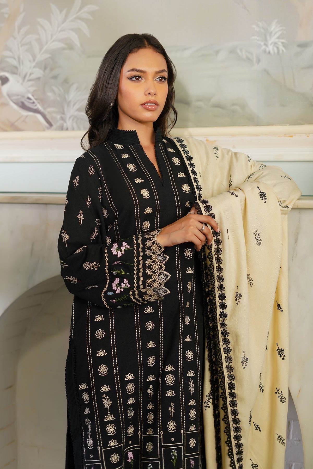 Sahar | Autumn Winter 2024 | Folk Reverie by Sahar - Designer Dress - Type: Ladies Clothes - Available at Libayah - 100% Original