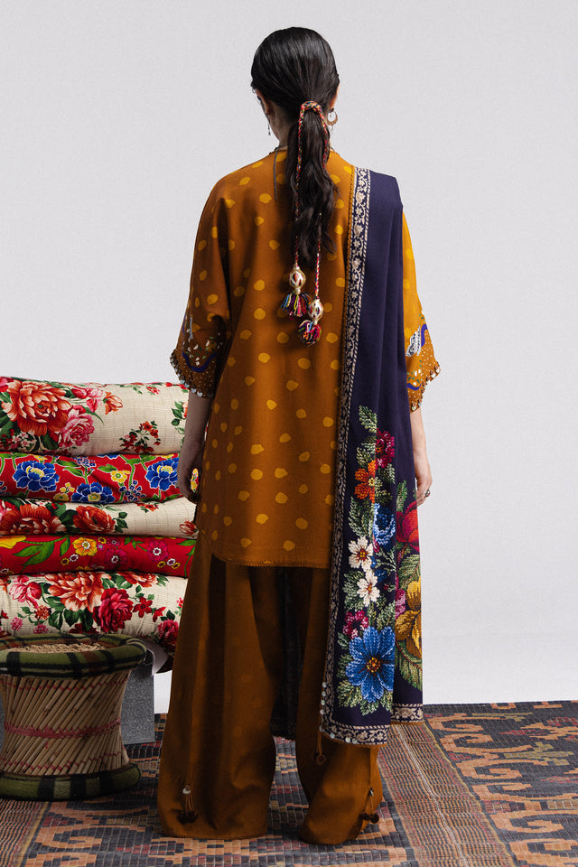 Zara ShahJahan | Coco Prints Winter 26 | Amelia-5B by Zara ShahJahan - Designer Dress  - Type : Ladies Clothes - Available at Libayah - 100% Original 