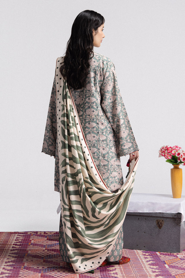 Zara ShahJahan | Coco Prints Winter 26 | Elowen-7A by Zara ShahJahan - Designer Dress  - Type : Ladies Clothes - Available at Libayah - 100% Original 