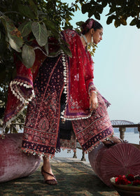 Hussain Rehar | Kalabagh Luxury Lawn 26 | Nihdi by Hussain Rehar - Designer Dress  - Type : Ladies Clothes - Available at Libayah - 100% Original 
