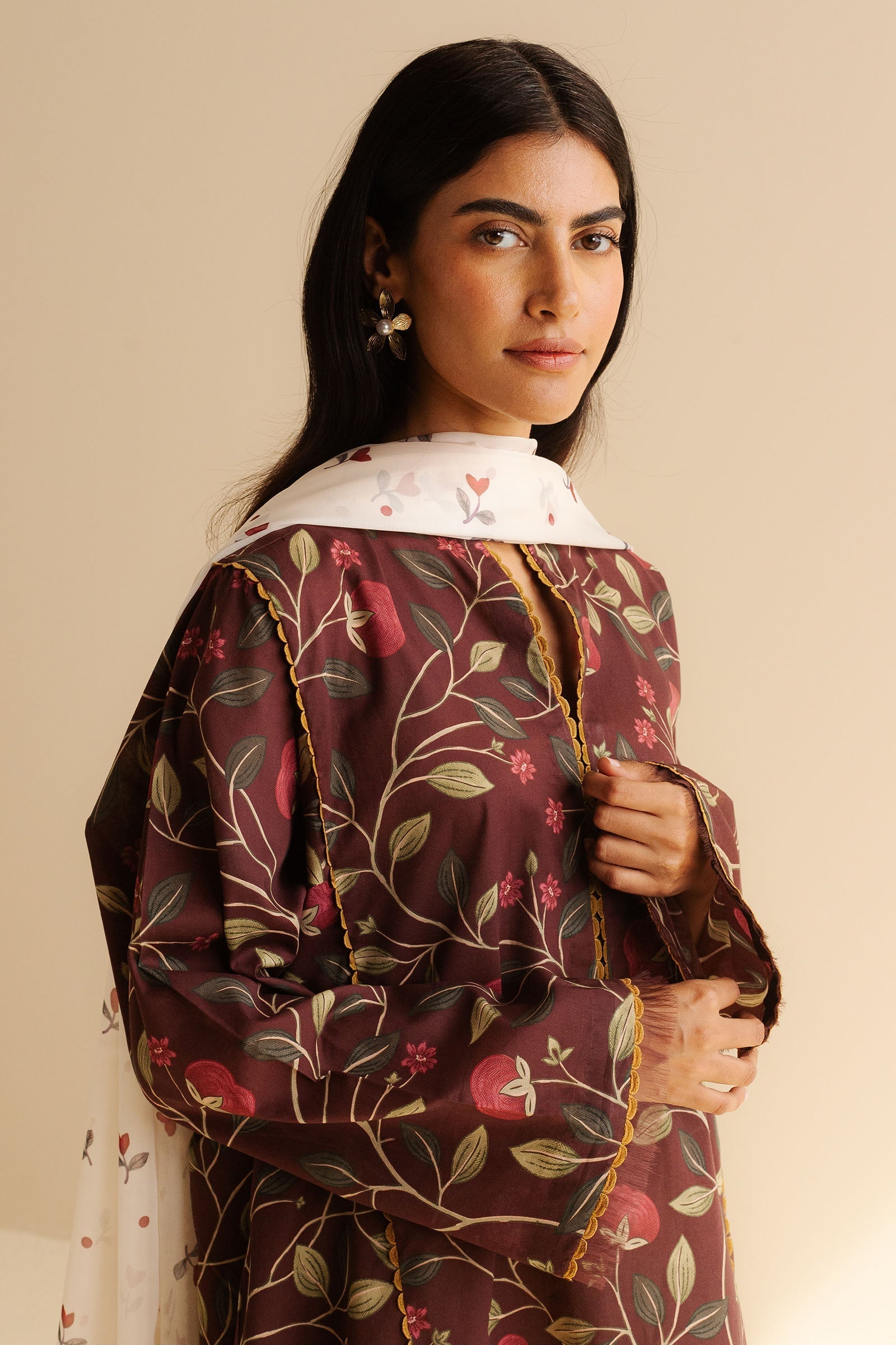 Zara Shahjahan | Coco Prints | Rey-7A by Zara Shahjahan - Designer Dress - Type: Ladies Clothes - Available at Libayah - 100% Original