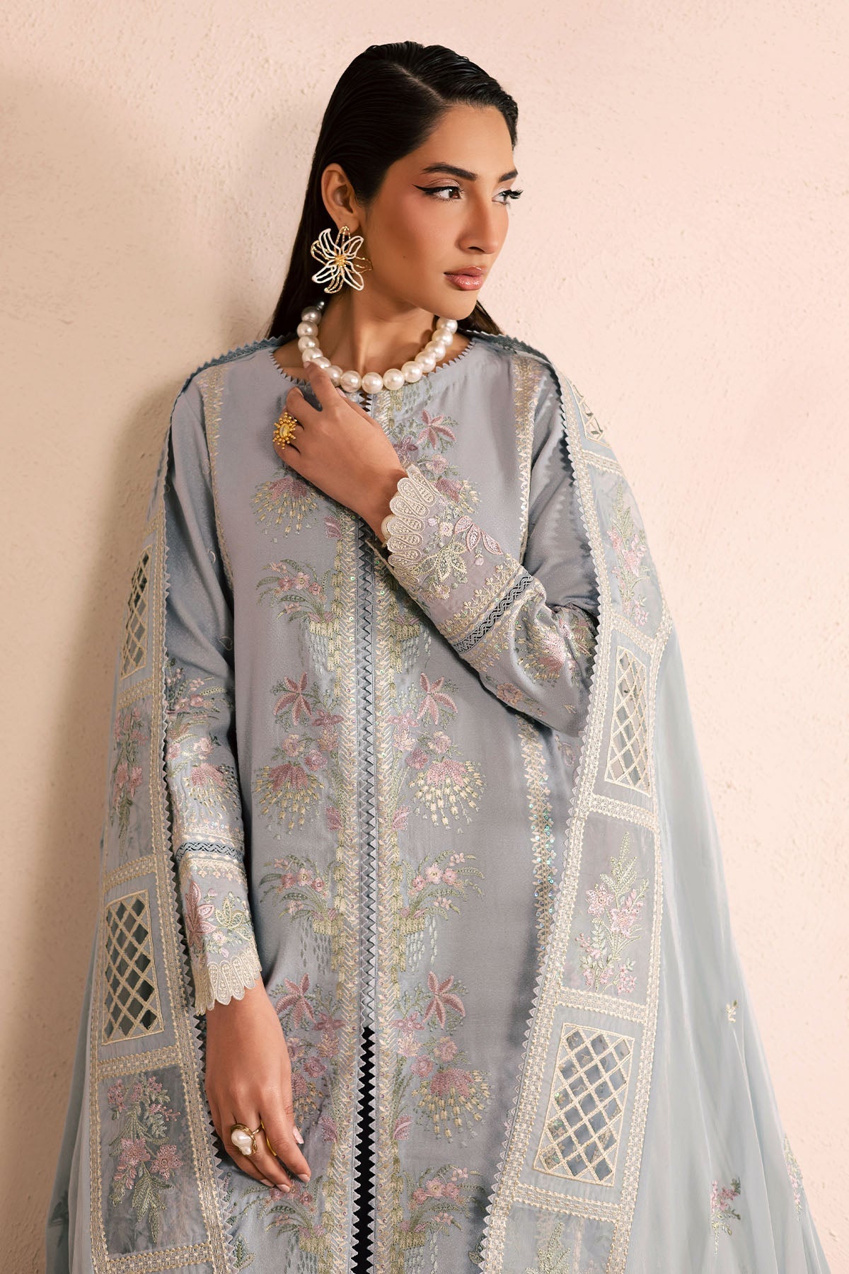 Nureh | Karandi Collection |NE-217 by Nureh - Designer Dress  - Type : Ladies Clothes - Available at Libayah - 100% Original 