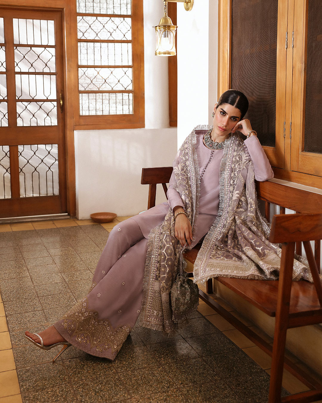 Faiza Saqlain | Mehermah Luxe Formals | Aurene by Faiza Saqlain - Designer Dress - Type: Ladies Clothes - Available at Libayah - 100% Original