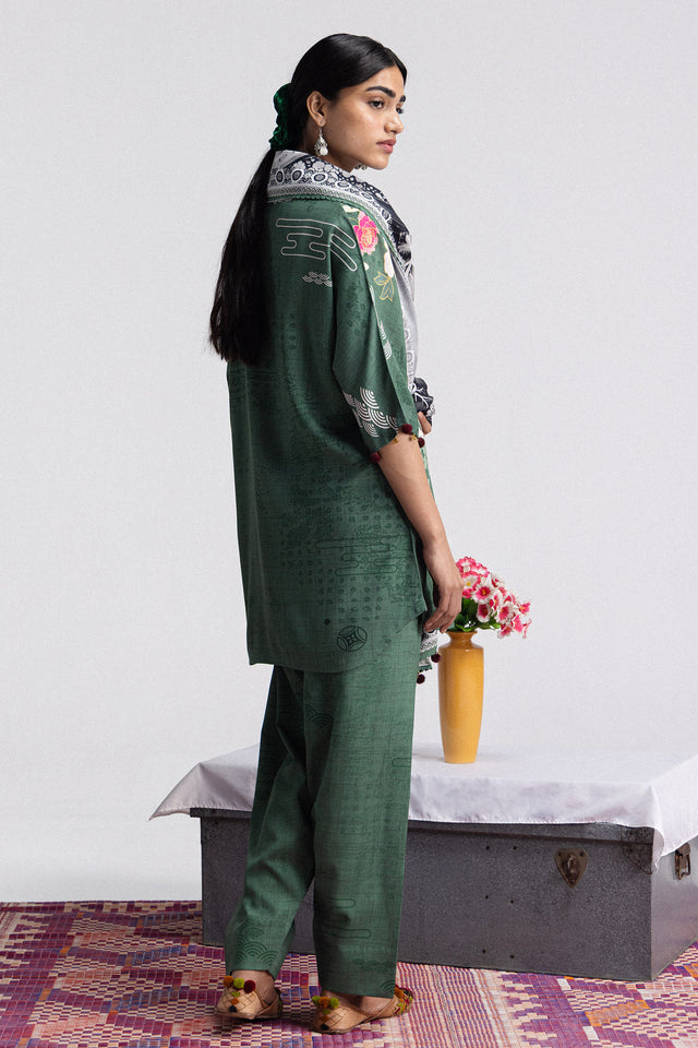 Zara ShahJahan | Coco Prints Winter 26 | Hana-2B by Zara ShahJahan - Designer Dress  - Type : Ladies Clothes - Available at Libayah - 100% Original 