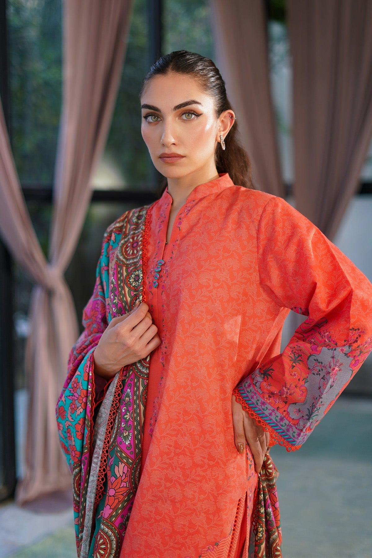 Sahar | Autumn Winter 2024 | Marmalade Muse by Sahar - Designer Dress - Type: Ladies Clothes - Available at Libayah - 100% Original