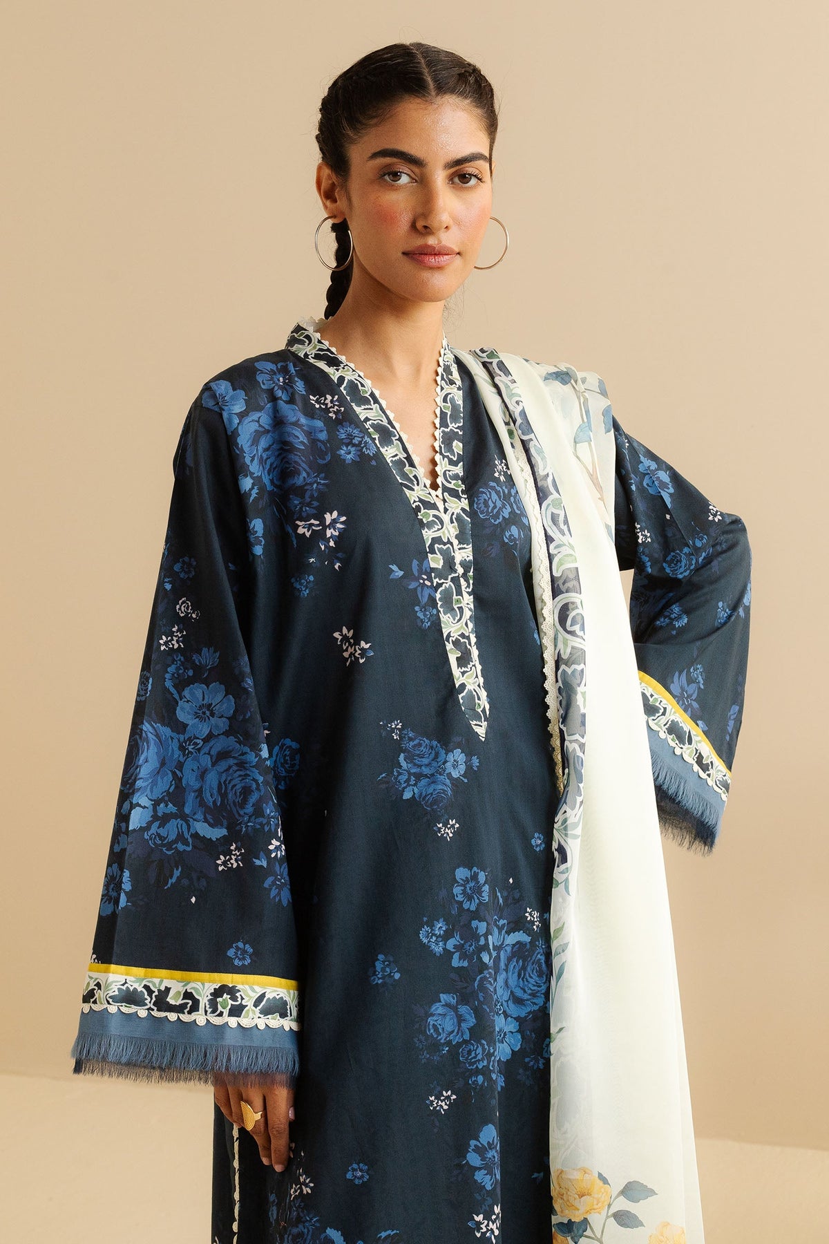 Zara Shahjahan | Coco Prints | Leya-1B by Zara Shahjahan - Designer Dress - Type: Ladies Clothes - Available at Libayah - 100% Original