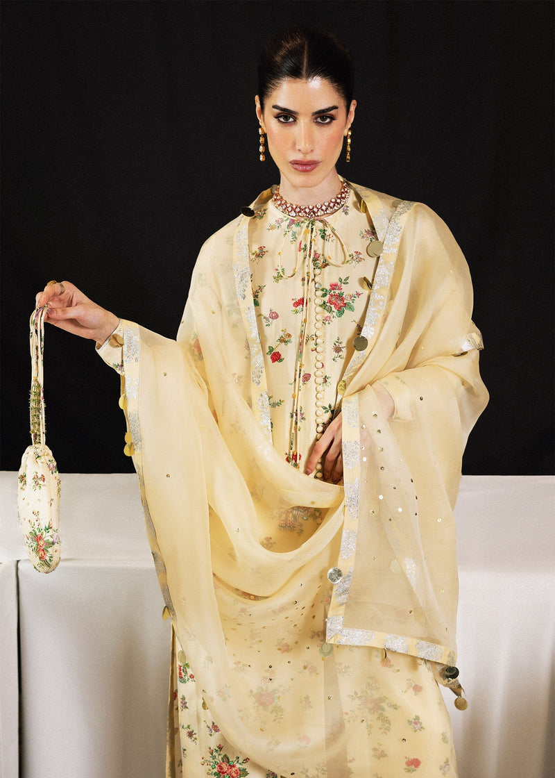 Hussain Rehar | Luxury Pret 26 | Vera - Designer Dress - Type : Ladies Clothes - Available at Libayah - 100% Original