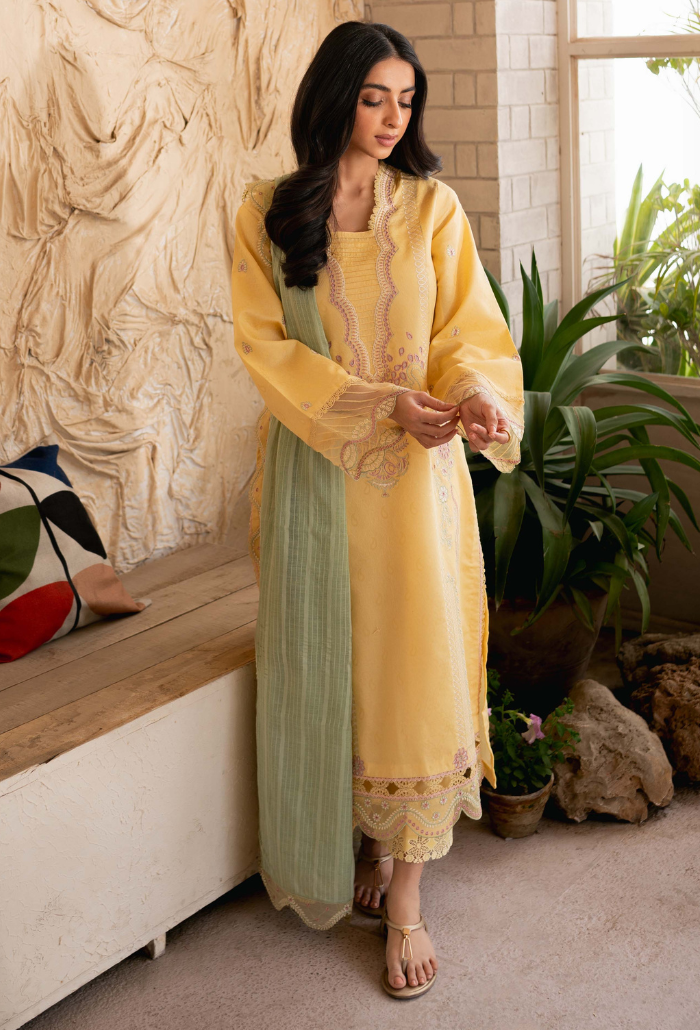 Humdum | Mirha Lawn 25 | Mirha - D09 by Humdum - Designer Dress - Type: Ladies Clothes - Available at Libayah - 100% Original
