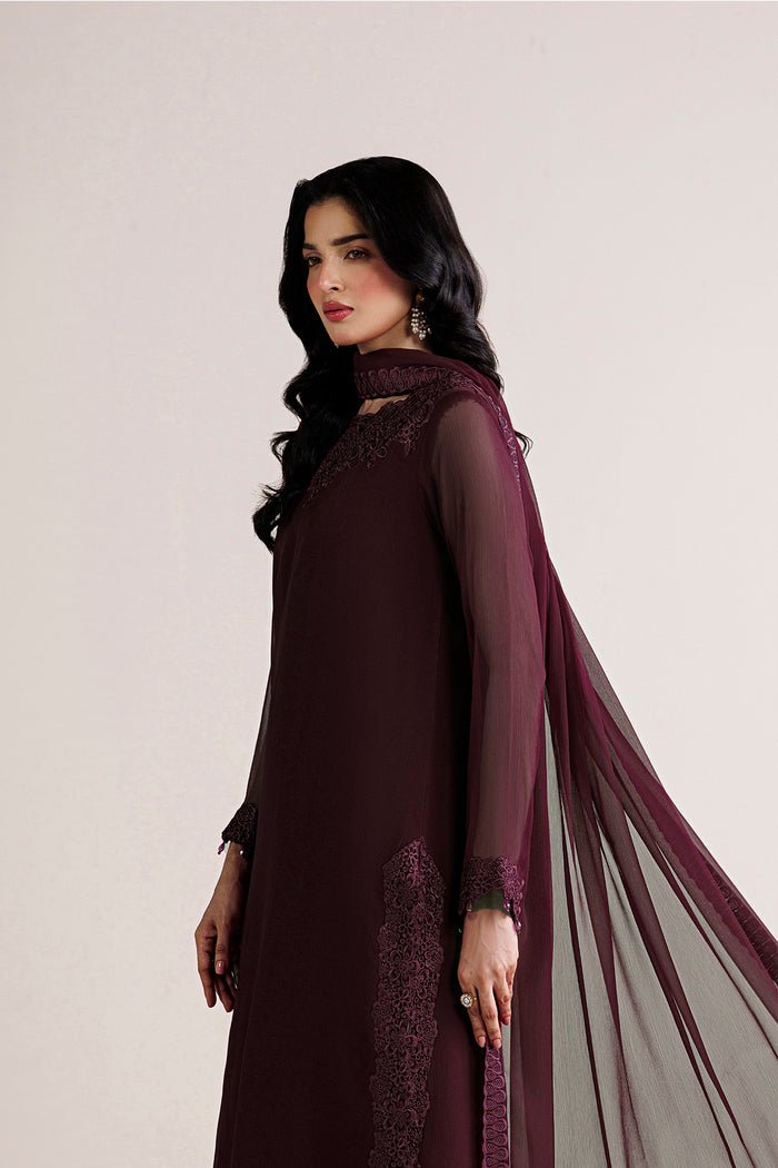 Farasha | Chiffon Essentials 26 | Oak Shadow by Farasha - Designer Dress  - Type : Ladies Clothes - Available at Libayah - 100% Original 