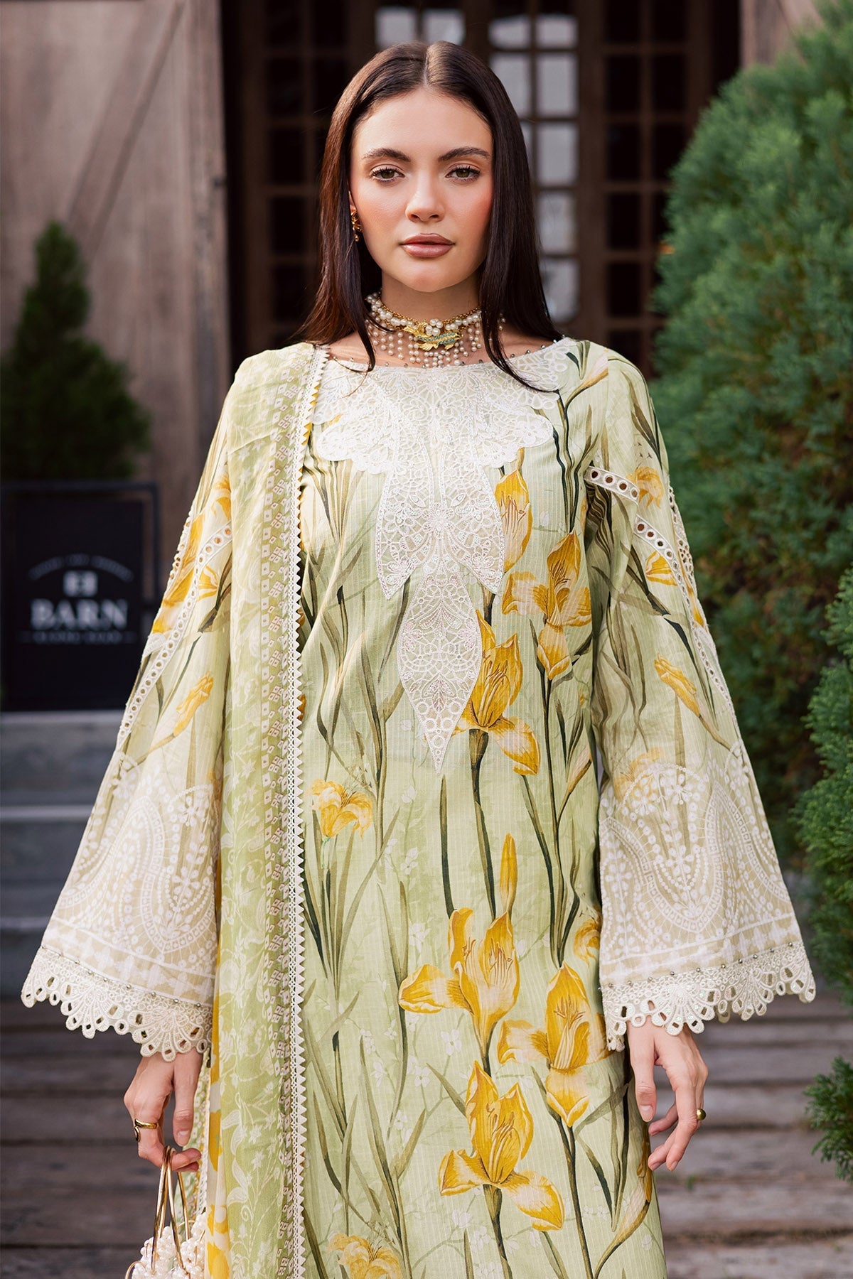 Nureh | Gardenia Lawn 26 |NSG-212 by Nureh - Designer Dress  - Type : Ladies Clothes - Available at Libayah - 100% Original 