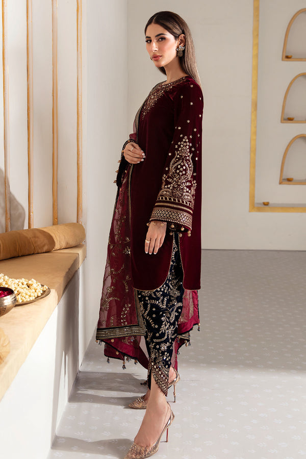 Jazmin | Velvet Edit 24 |  Velvet Formal VF-2017 by Jazmin - Designer Dress - Type: Formal - Available at Libayah - 100% Original