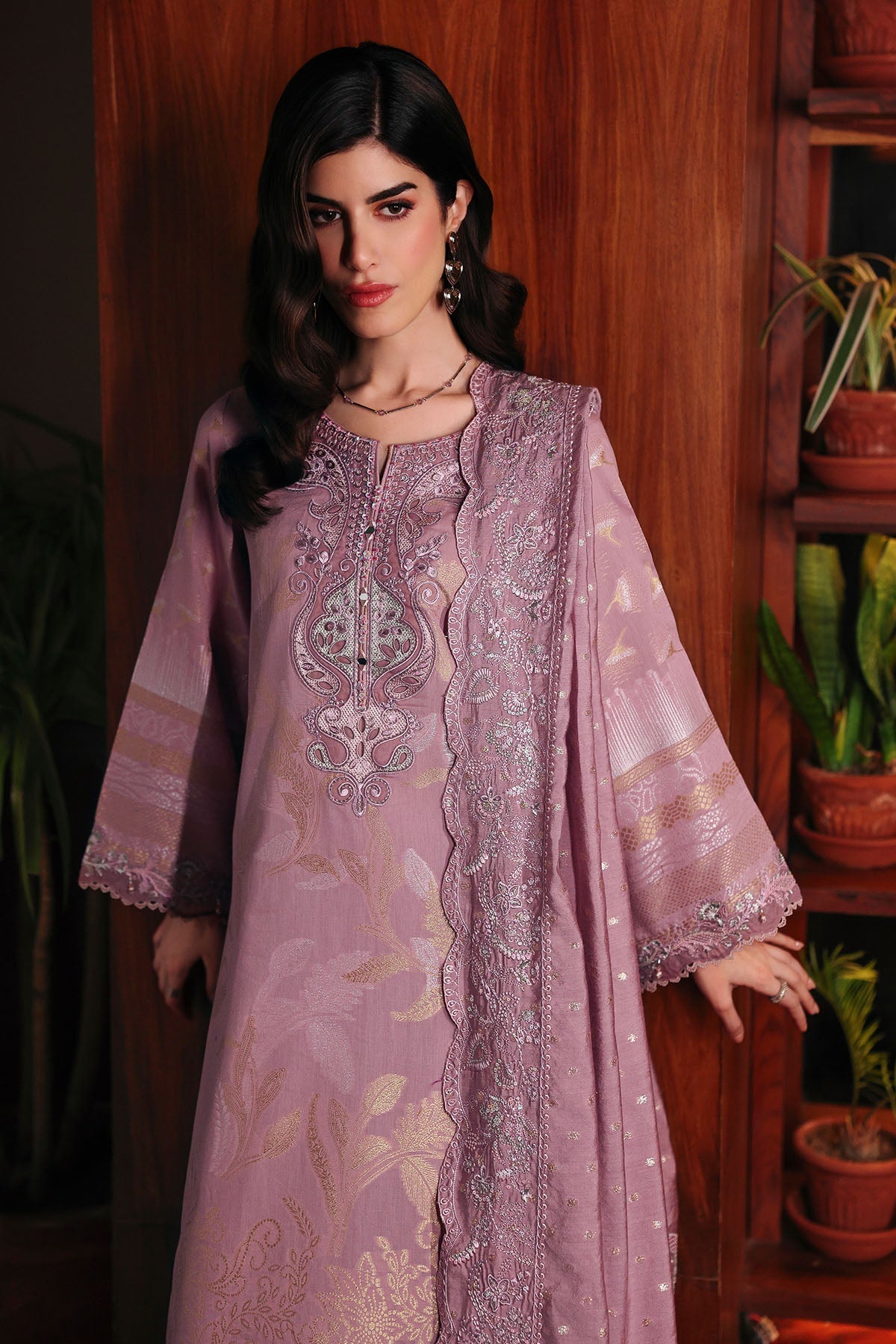 Nureh | Exclusive Jacquard | NE-222 - Designer Dress - Type : Ladies Clothes - Available at Libayah - 100% Original